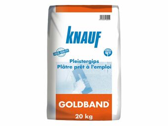 Hubo Knauf Goldband pleister 20kg aanbieding