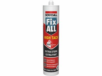 Hubo Soudal Fix All High Tack montagelijm 290ml wit aanbieding
