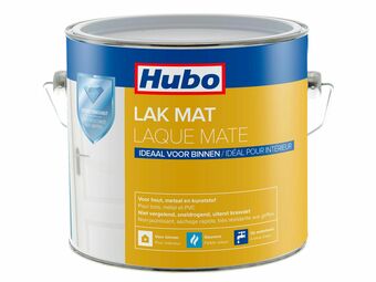 Hubo Hubo acryllak mat 2,5l wit aanbieding