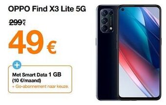 Orange Oppo find x3 lite 5g aanbieding