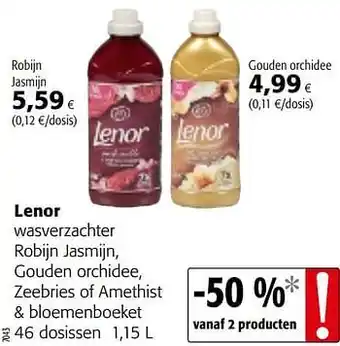 Colruyt Lenor Gouden orchidee 1,15 l aanbieding