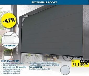 Sectionale poort