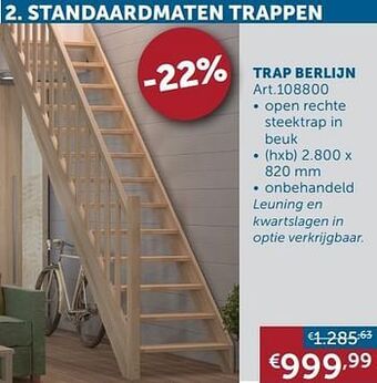 Zelfbouwmarkt Trap berlijn aanbieding