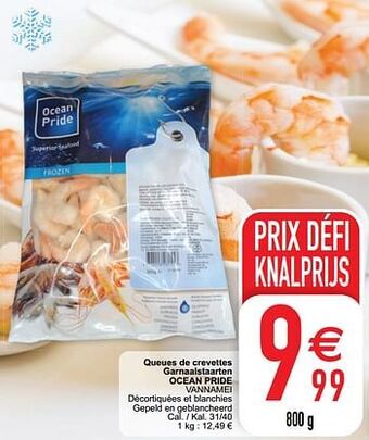 Cora Queues de crevettes garnaalstaarten ocean pride vannamei aanbieding