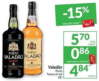 Intermarché Valadão porto tawny of wit aanbieding