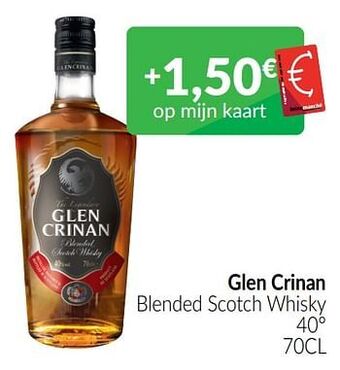 Intermarché Glen crinan blended scotch whisky aanbieding