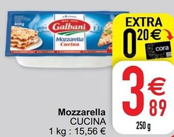 Cora Mozzarella cucina aanbieding