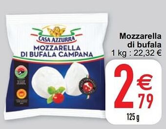 Cora Mozzarella di bufala aanbieding