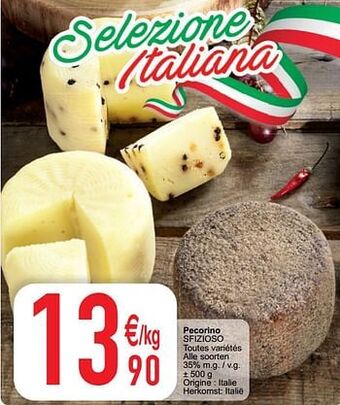 Cora Pecorino sfizioso aanbieding
