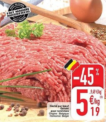 Cora Haché pur boeuf gehakt puur rundvlees aanbieding