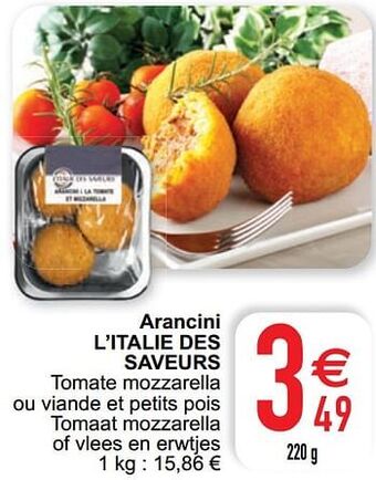 Cora Arancini l’italie des saveurs aanbieding