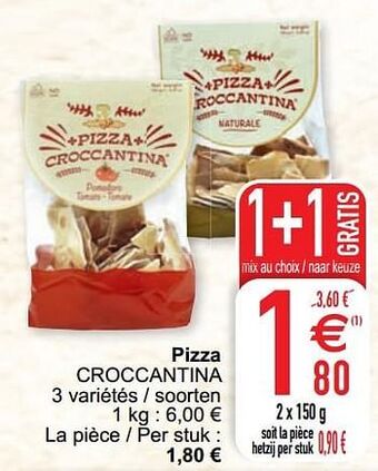 Cora Pizza croccantina aanbieding