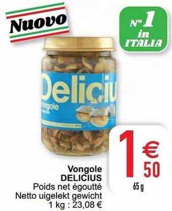 Cora Vongole delicius aanbieding