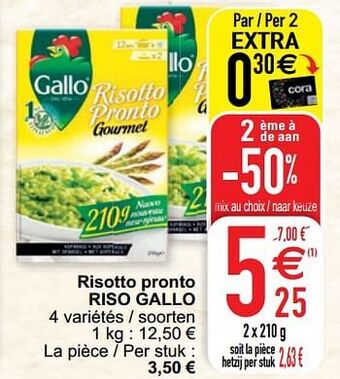 Cora Risotto pronto riso gallo aanbieding