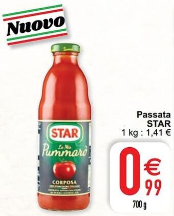 Cora Passata star aanbieding
