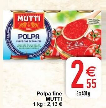 Cora Polpa fine mutti aanbieding