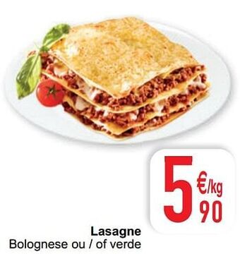 Cora Lasagne aanbieding