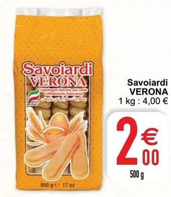 Cora Savoiardi verona aanbieding