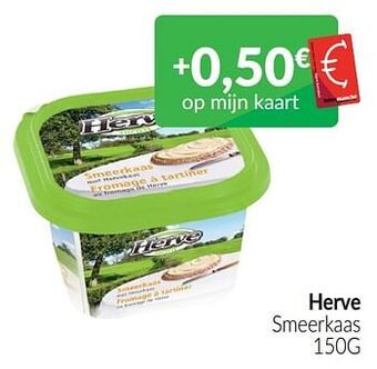 Intermarché Herve smeerkaas aanbieding