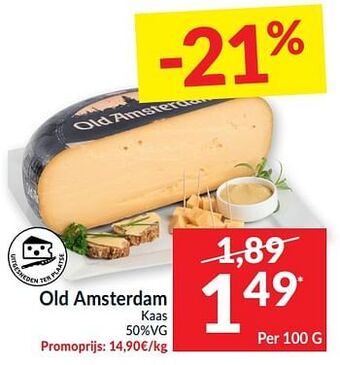 Intermarché Old amsterdam kaas aanbieding
