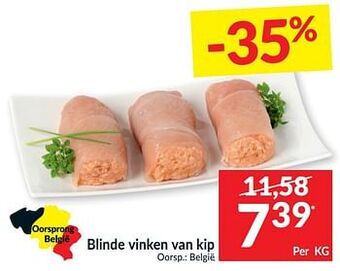 Intermarché Blinde vinken van kip aanbieding