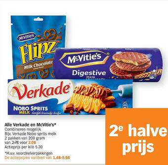 Albert Heijn Alle Verkade En Mcvitie's aanbieding