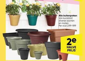 Big Bazar Alle Buitenpotten aanbieding