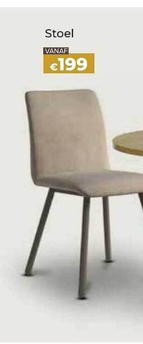 Euroshop Stoel aanbieding
