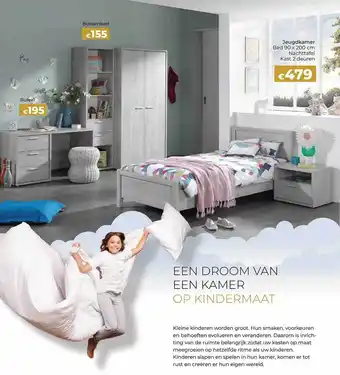 Euroshop Bureel, Boekenkast, Jeugdkamer aanbieding