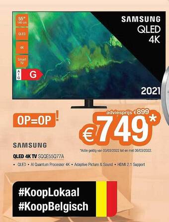 Samsung Qled 4k Tv Sqqe55q77a