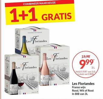 Intermarché Les Floriandes Franse Wijn aanbieding