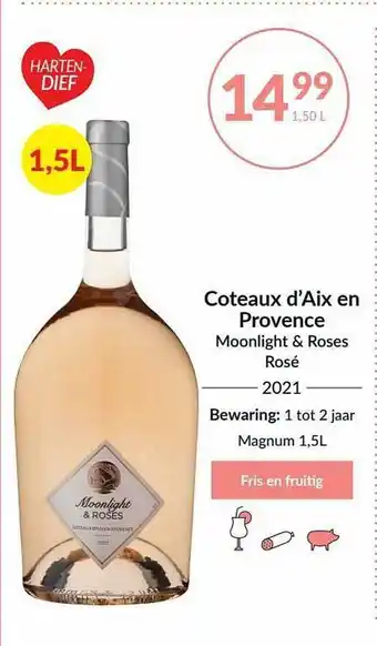 Coteaux D Aix En Provence Moonlight & Roses