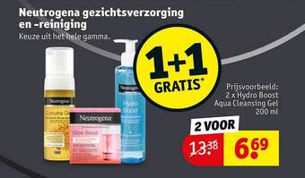 Kruidvat Neutrogena Gezichtsverzorging En Reiniging aanbieding