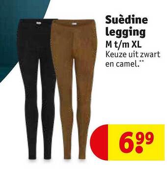 Kruidvat Suèdine Legging aanbieding
