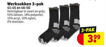 Kruidvat Werksokken aanbieding