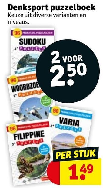 Denksport puzzelboek