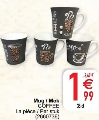 Cora Mug - mok coffee aanbieding
