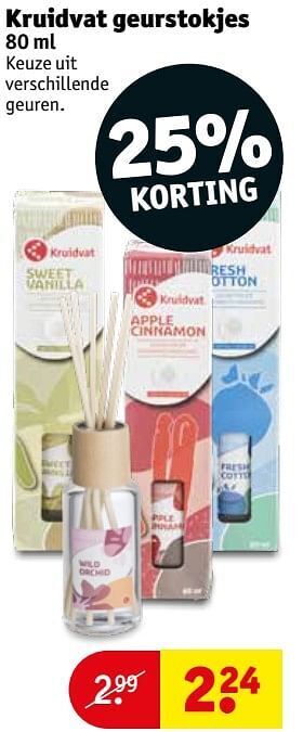 Kruidvat Kruidvat geurstokjes aanbieding