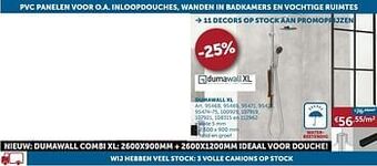 Zelfbouwmarkt Dumawall xl aanbieding