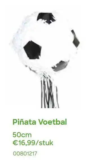 AVA Piñata voetbal aanbieding