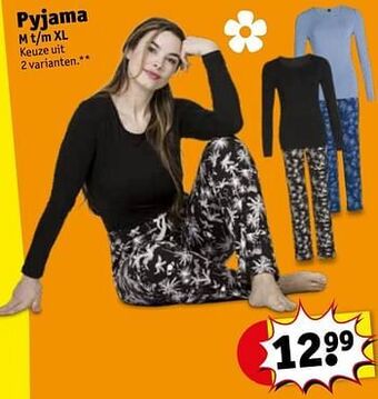 Kruidvat Pyjama aanbieding