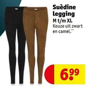 Kruidvat Suèdine legging aanbieding