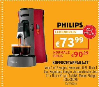 Trafic Koffiezetapparaat aanbieding
