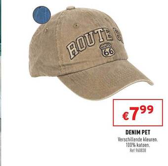 Trafic Denim Pet aanbieding