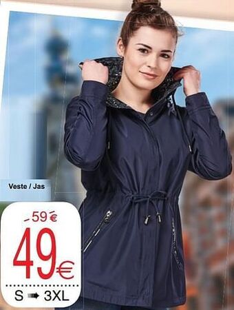 Cora Veste - jas aanbieding