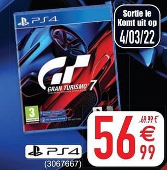 Jeu - game gran turismo 7