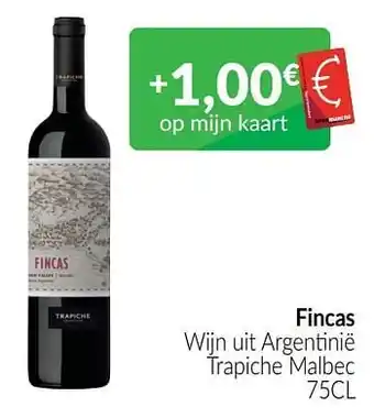 Fincas wijn uit argentinië trapiche malbec