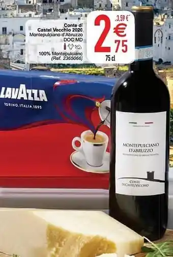 Cora Conte di castel vecchio 2020 montepulciano d’abruzzo doc md aanbieding