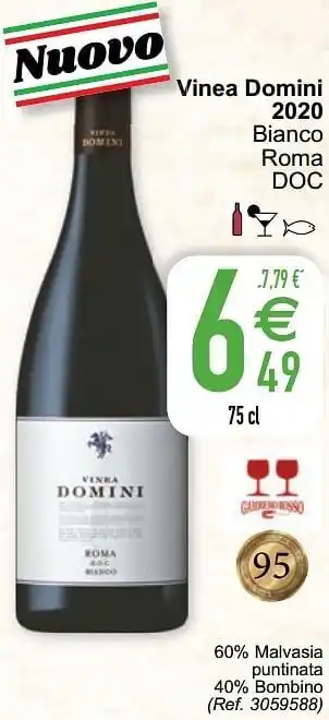 Vinea domini 2020 bianco roma doc