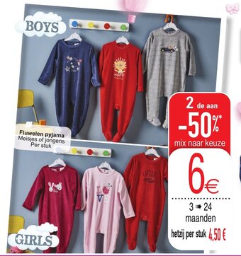 Fluwelen pyjama
